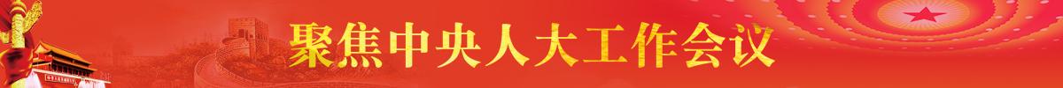 聚焦中央人大工作会议