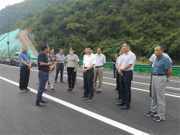 市四届人大石台第一代表小组赴石台县开展重点项目专题调研